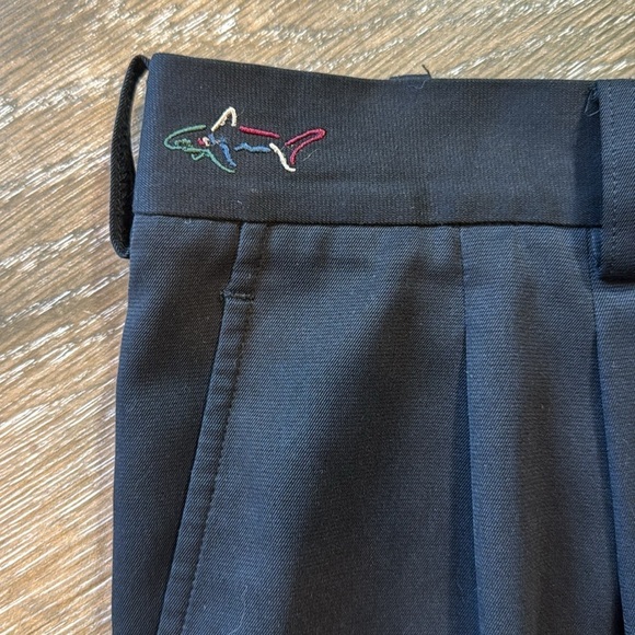 Greg Norman mens double pleat black golf shorts sz 40 - Picture 2 of 8